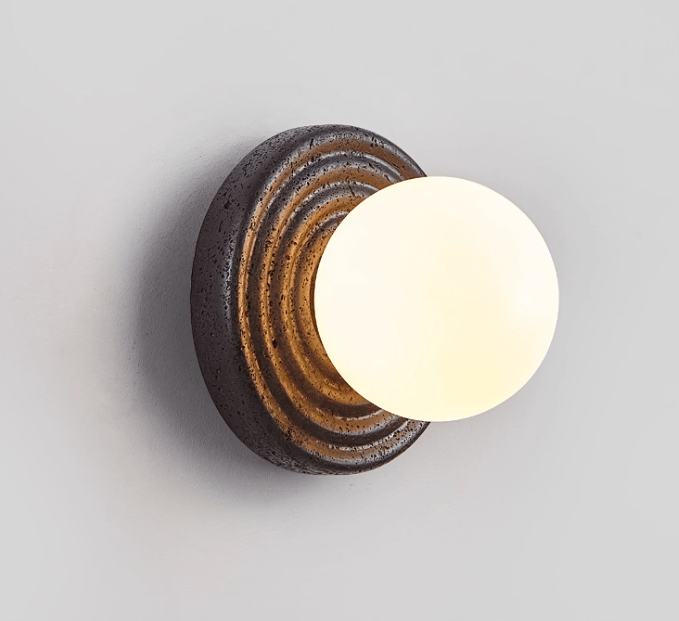 Mevx Travertine Wall Sconce / Ceiling Light