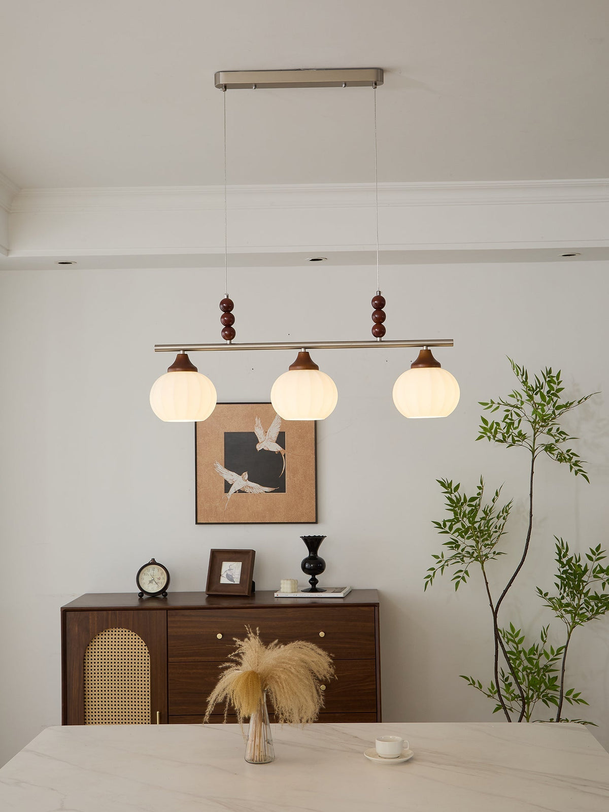 Nyla Retro Glass Pendant Lamp