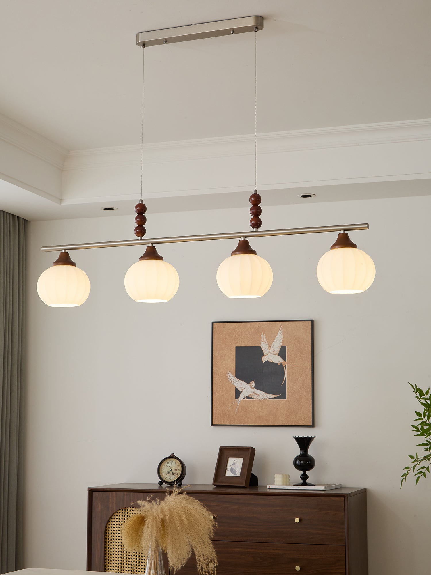 Nyla Retro Glass Pendant Lamp