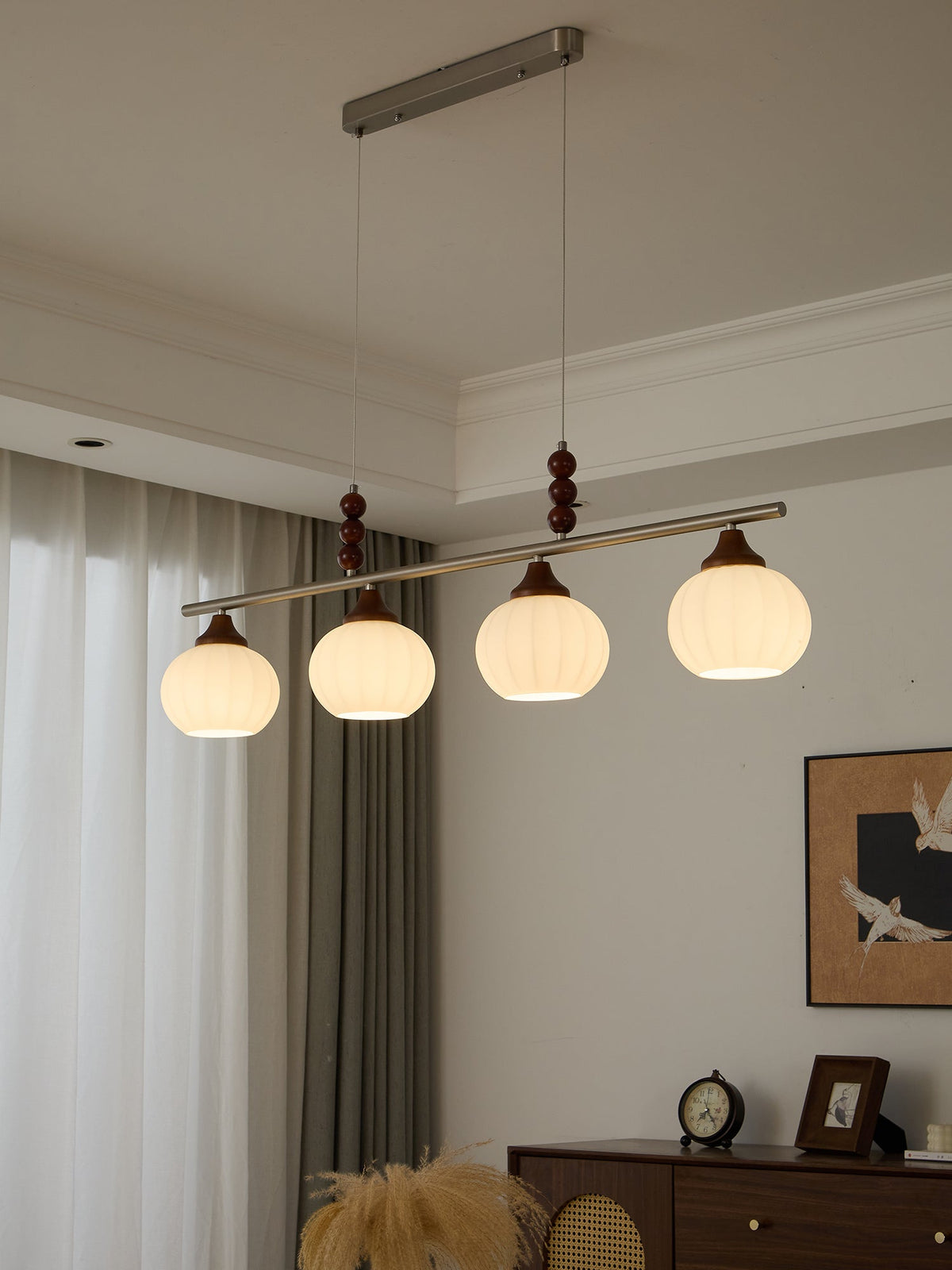 Nyla Retro Glass Pendant Lamp