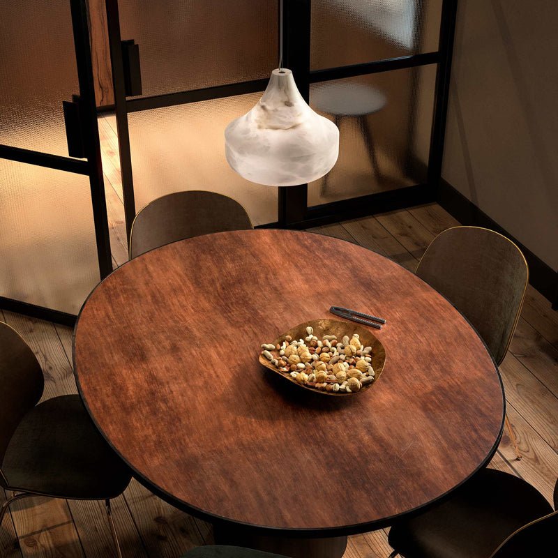 Alabaster Veil Pendant Light - Neutral Decor
