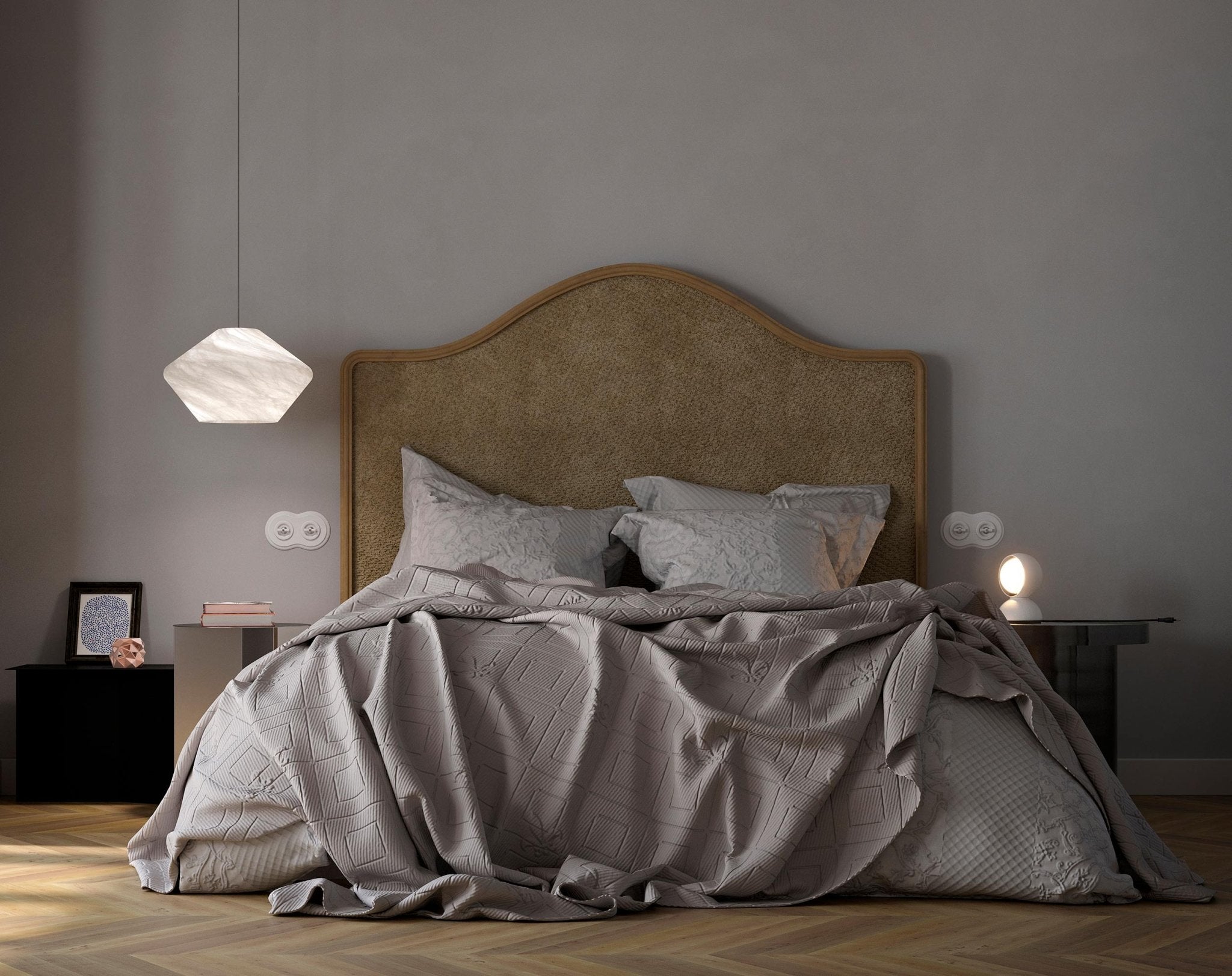 Alabaster Veil Pendant Light - Neutral Decor