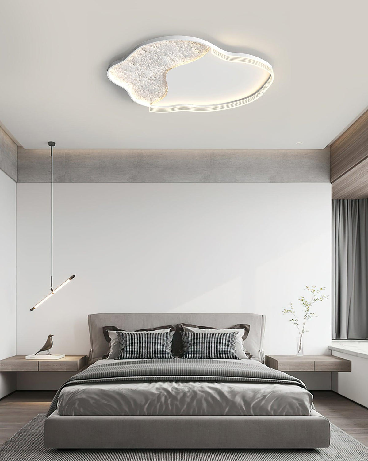 Syvine Nordic Art Lunar Led Ceiling Lamp