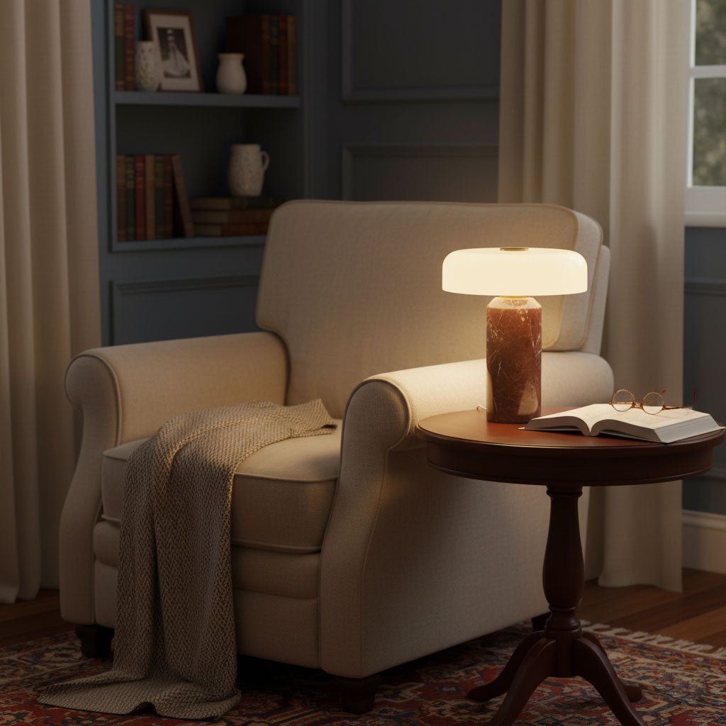 Dovercourt Marble Table Lamp
