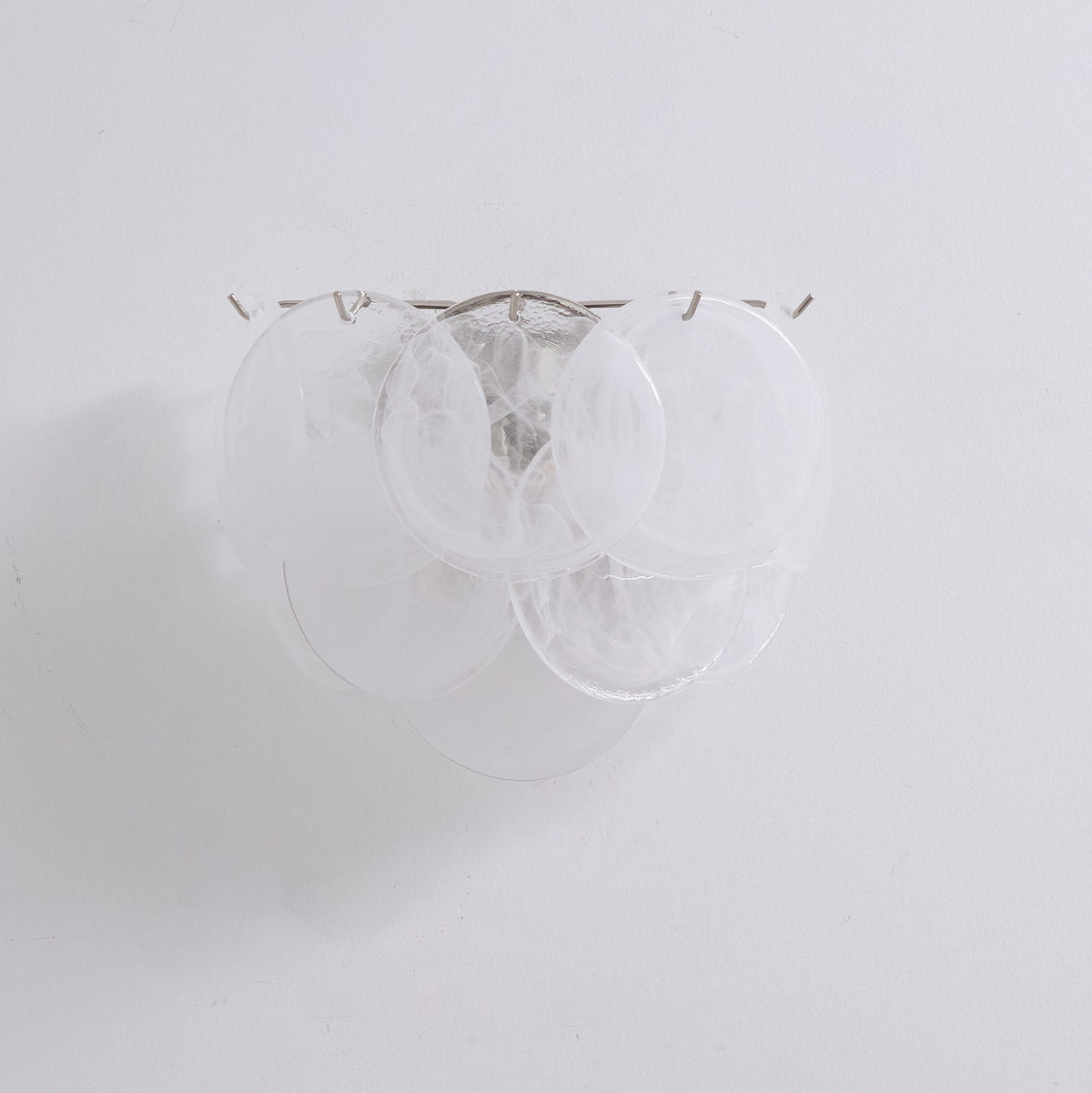 Orlaridge Disc Glass Indoor Wall Light