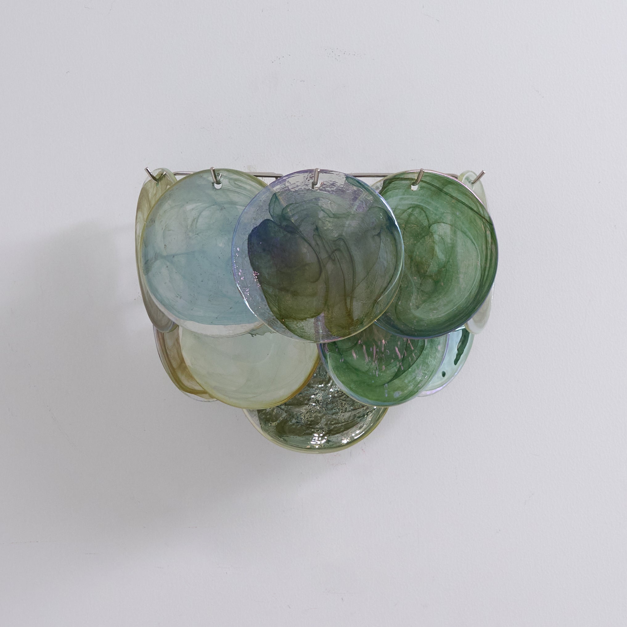 Orlaridge Disc Glass Indoor Wall Light