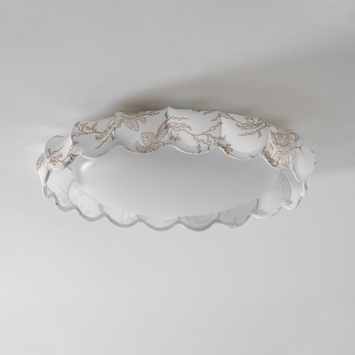 Delaridge Lunaria Veil Flush Mount Ceiling Light