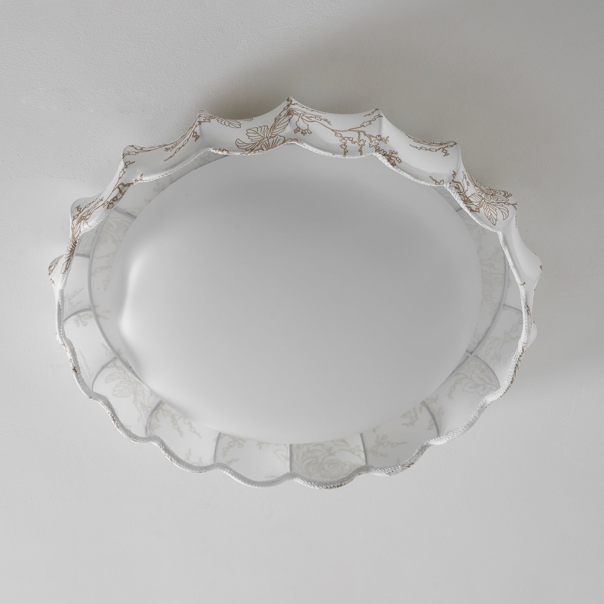 Delaridge Lunaria Veil Flush Mount Ceiling Light