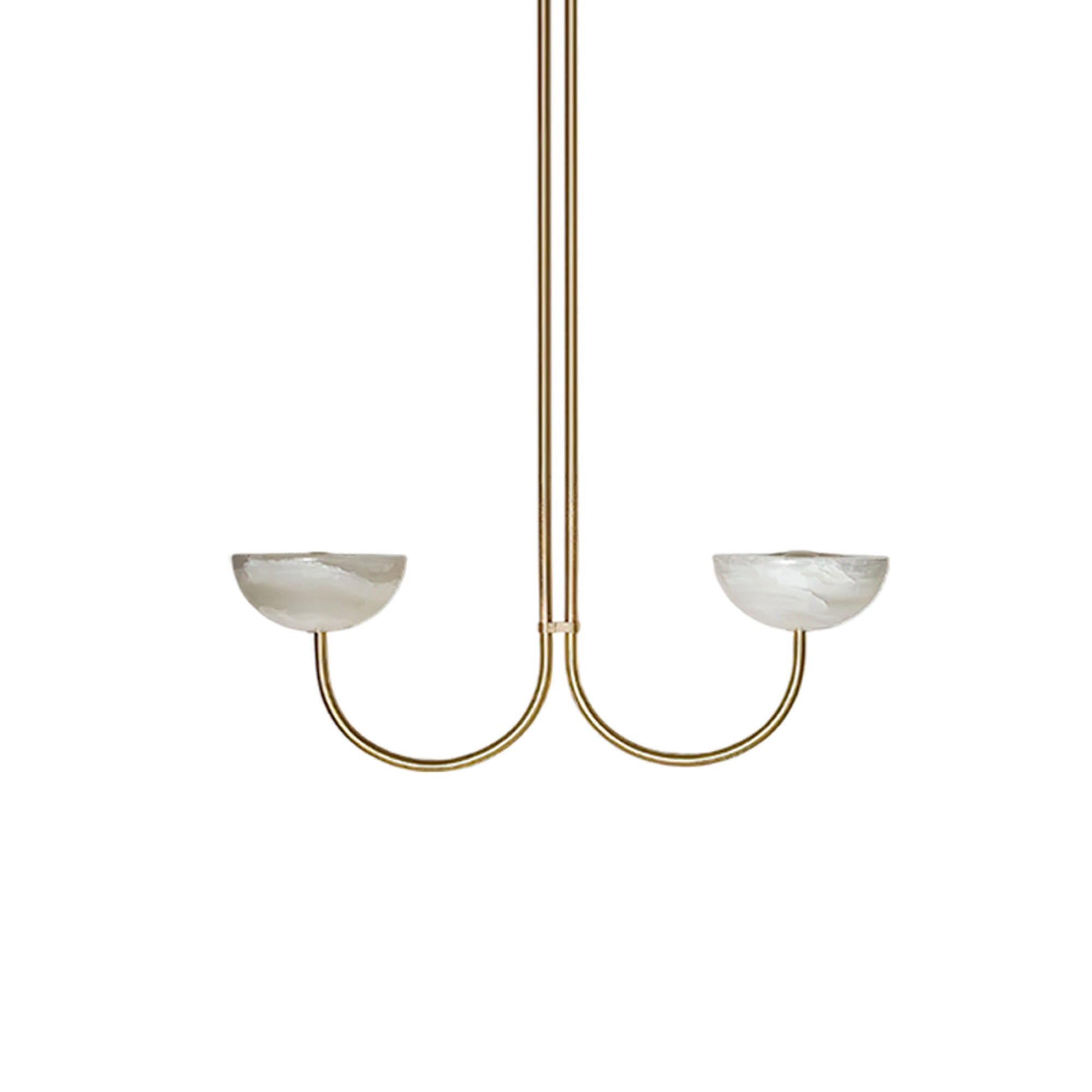 Hartvik Duo Pendant Lamp Alabaster