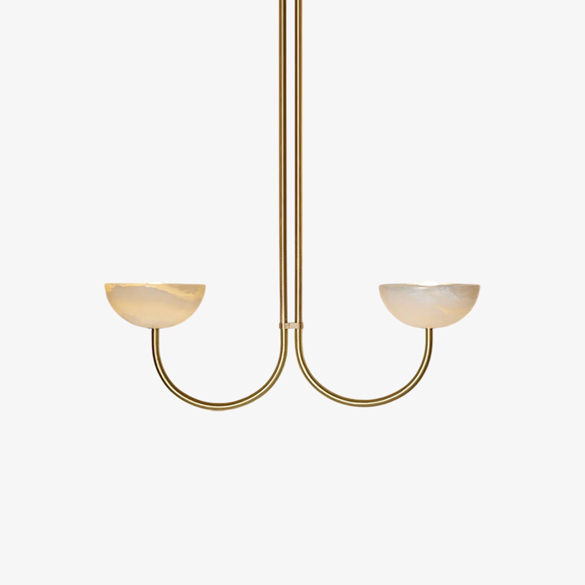 Hartvik Duo Pendant Lamp Alabaster