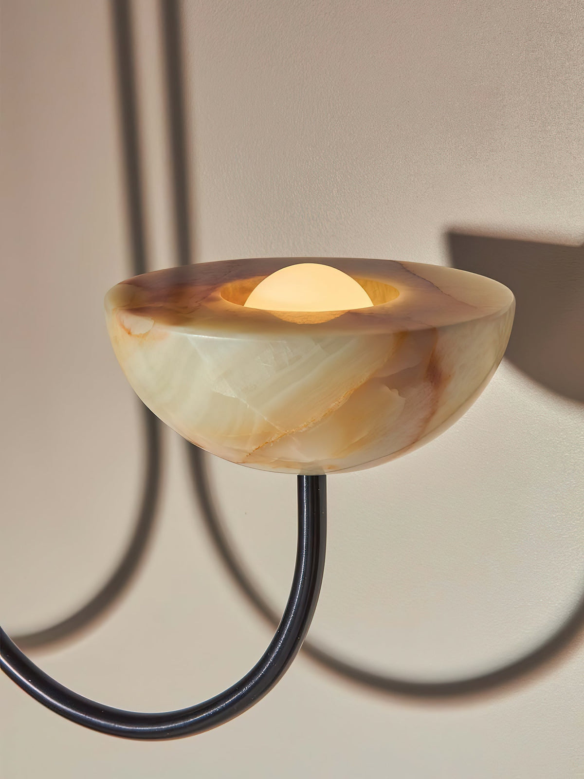Hartvik Duo Pendant Lamp Alabaster