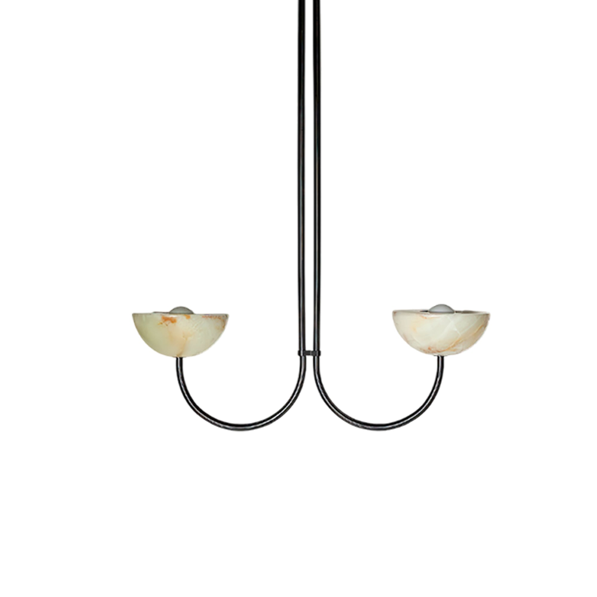 Hartvik Duo Pendant Lamp Alabaster