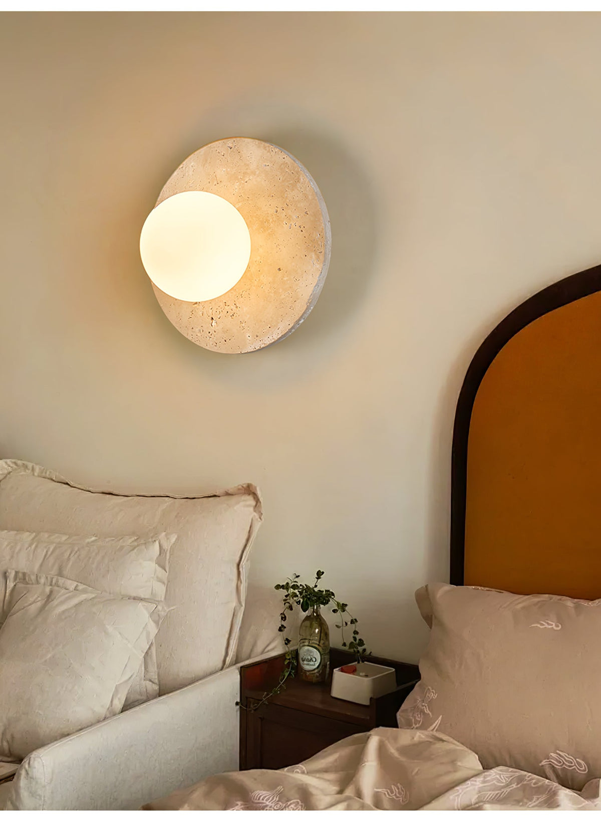 Sereella Travertine Ceiling Light