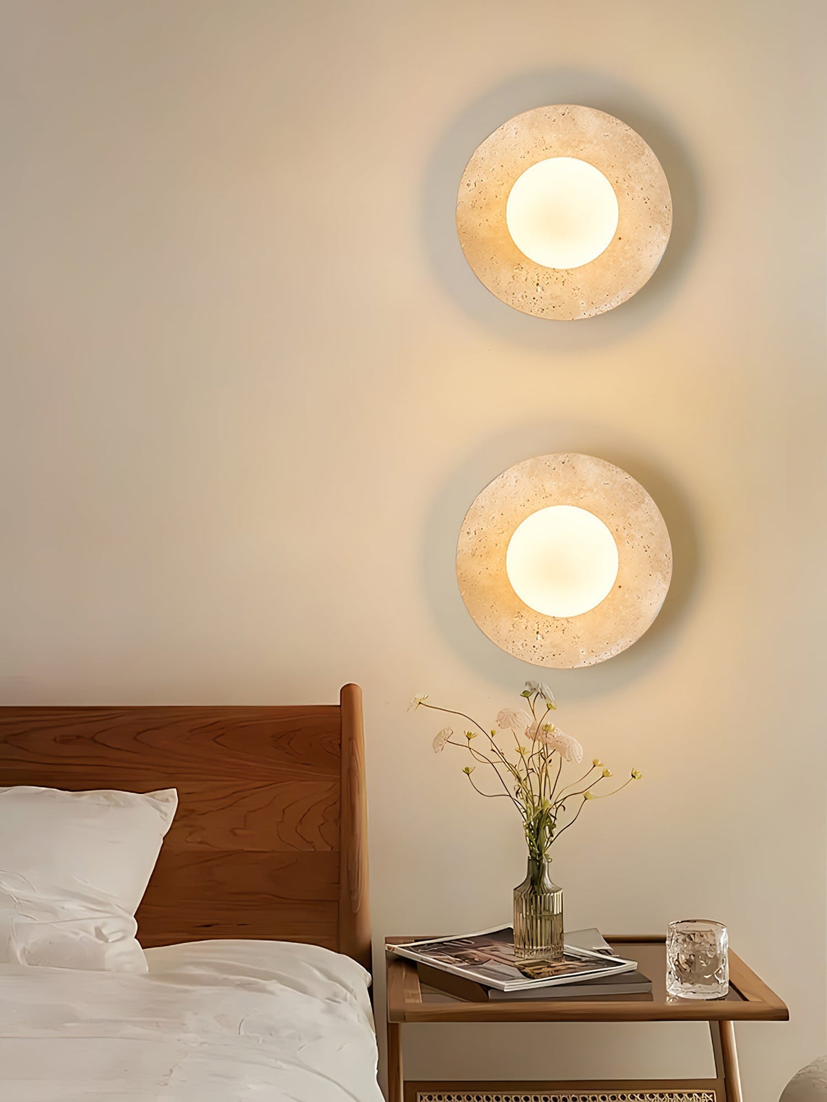 Sereella Travertine Ceiling Light