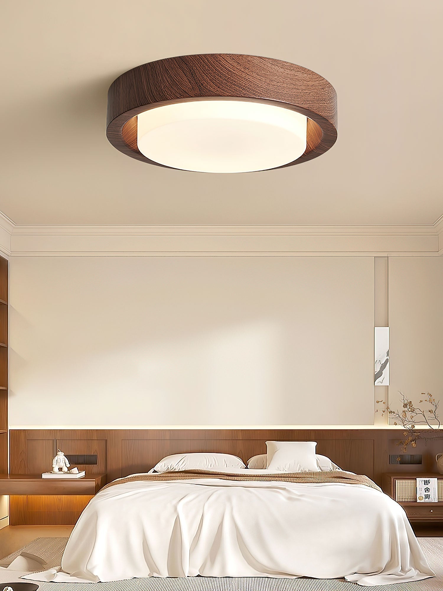 Sylaeon Minimalist Wood Ceiling Light