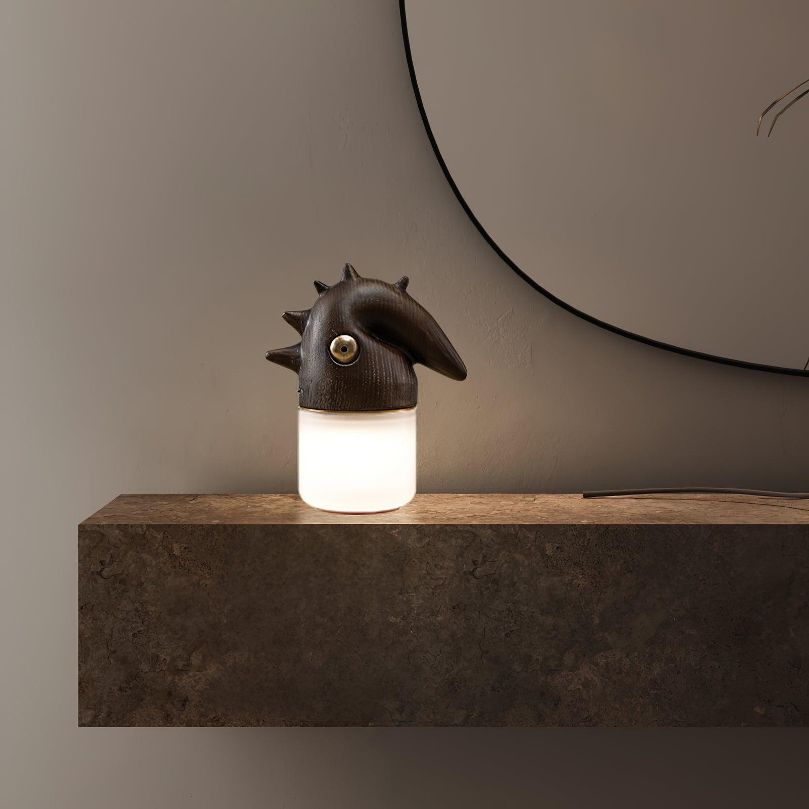 Jerry Contemporary Wood Table Lamp