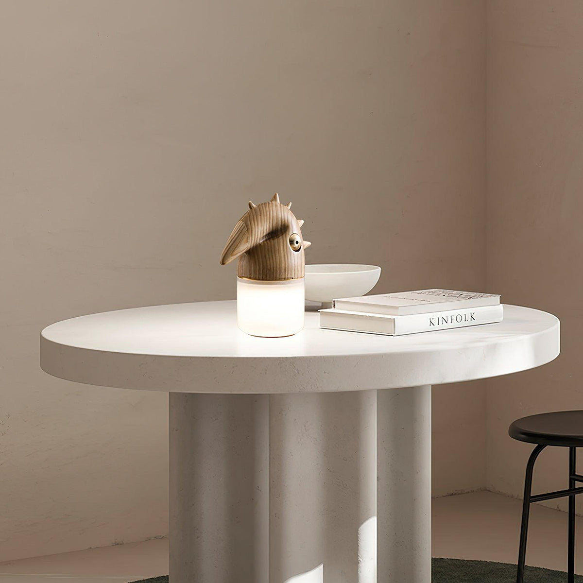 Jerry Contemporary Wood Table Lamp