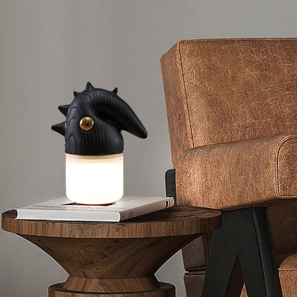 Jerry Contemporary Wood Table Lamp