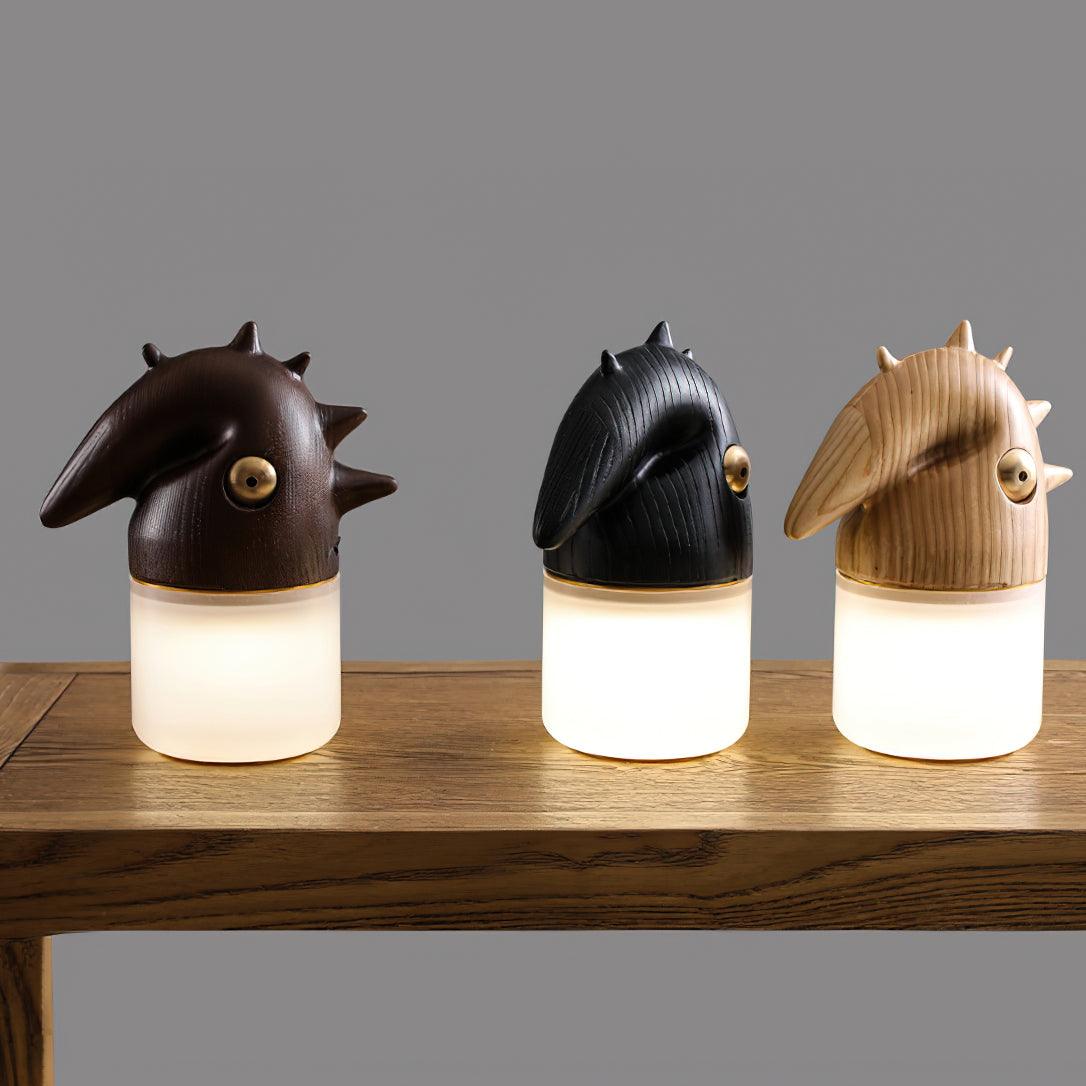 Jerry Contemporary Wood Table Lamp