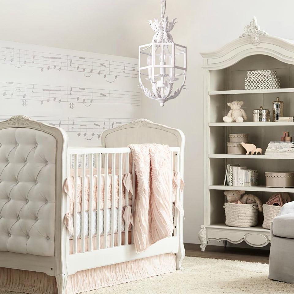 Soraaine Chandelier Retro Cage Grey Candle