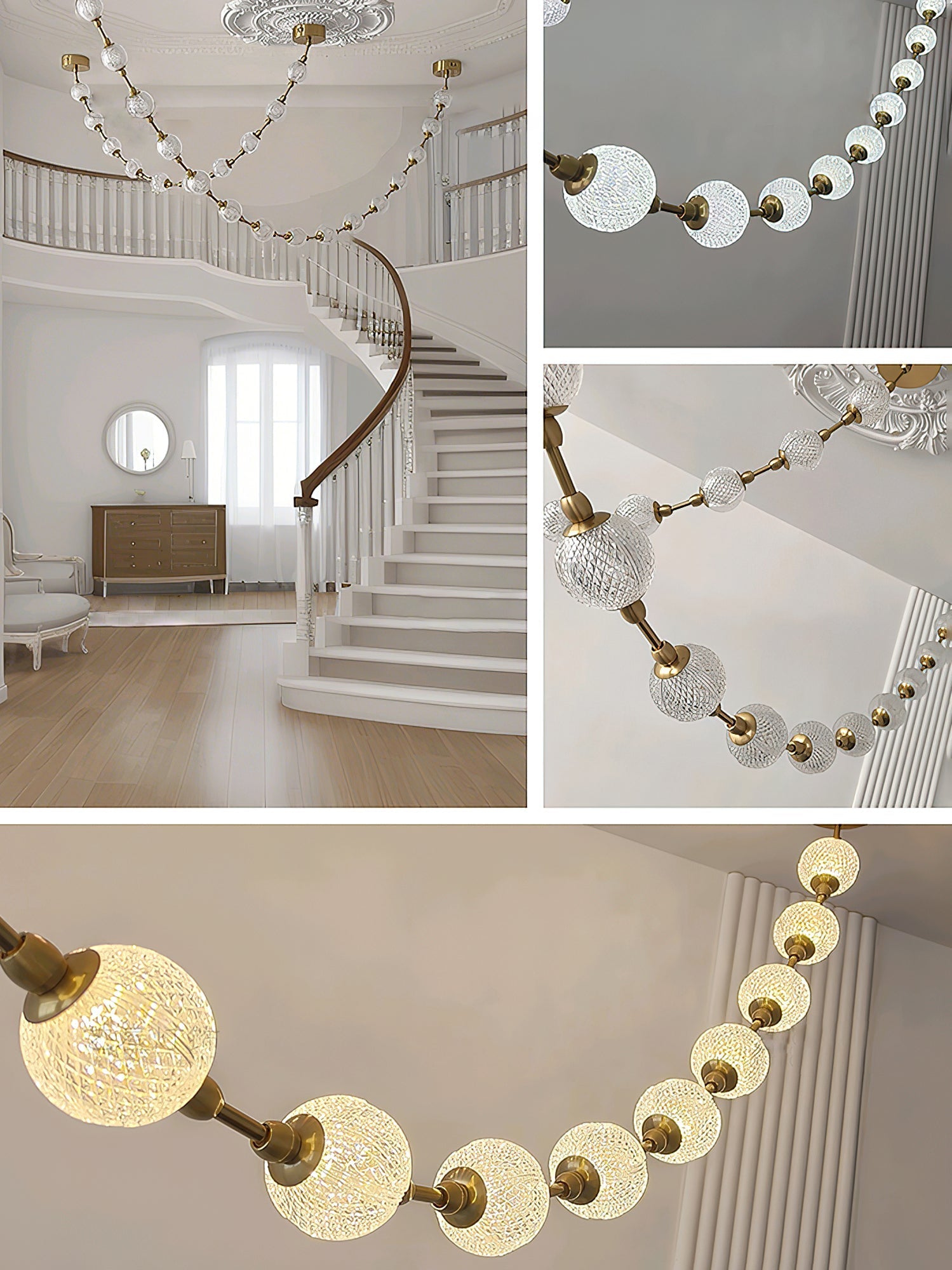 Lindencourt Strand Necklace Chandelier