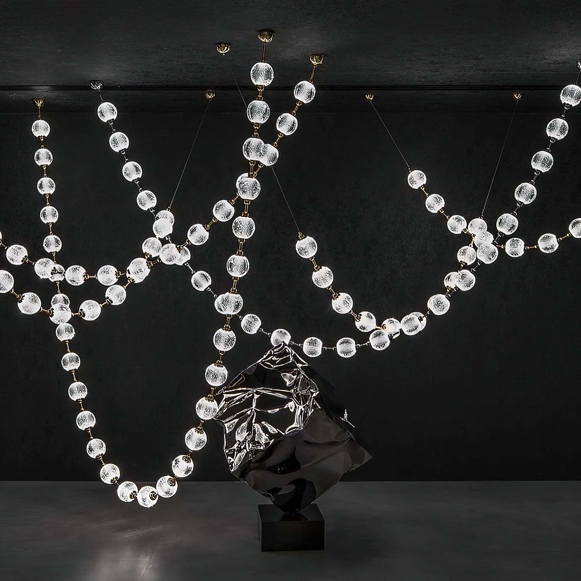Lindencourt Strand Necklace Chandelier