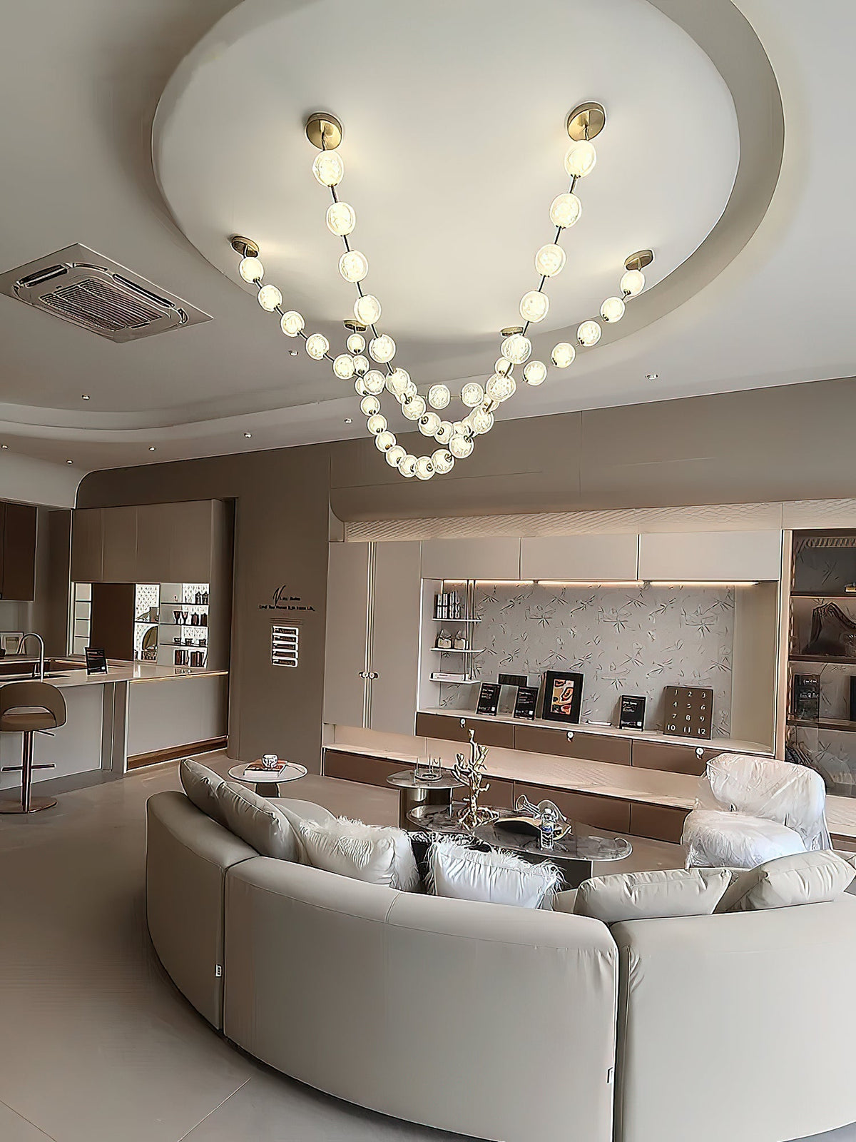 Lindencourt Strand Necklace Chandelier