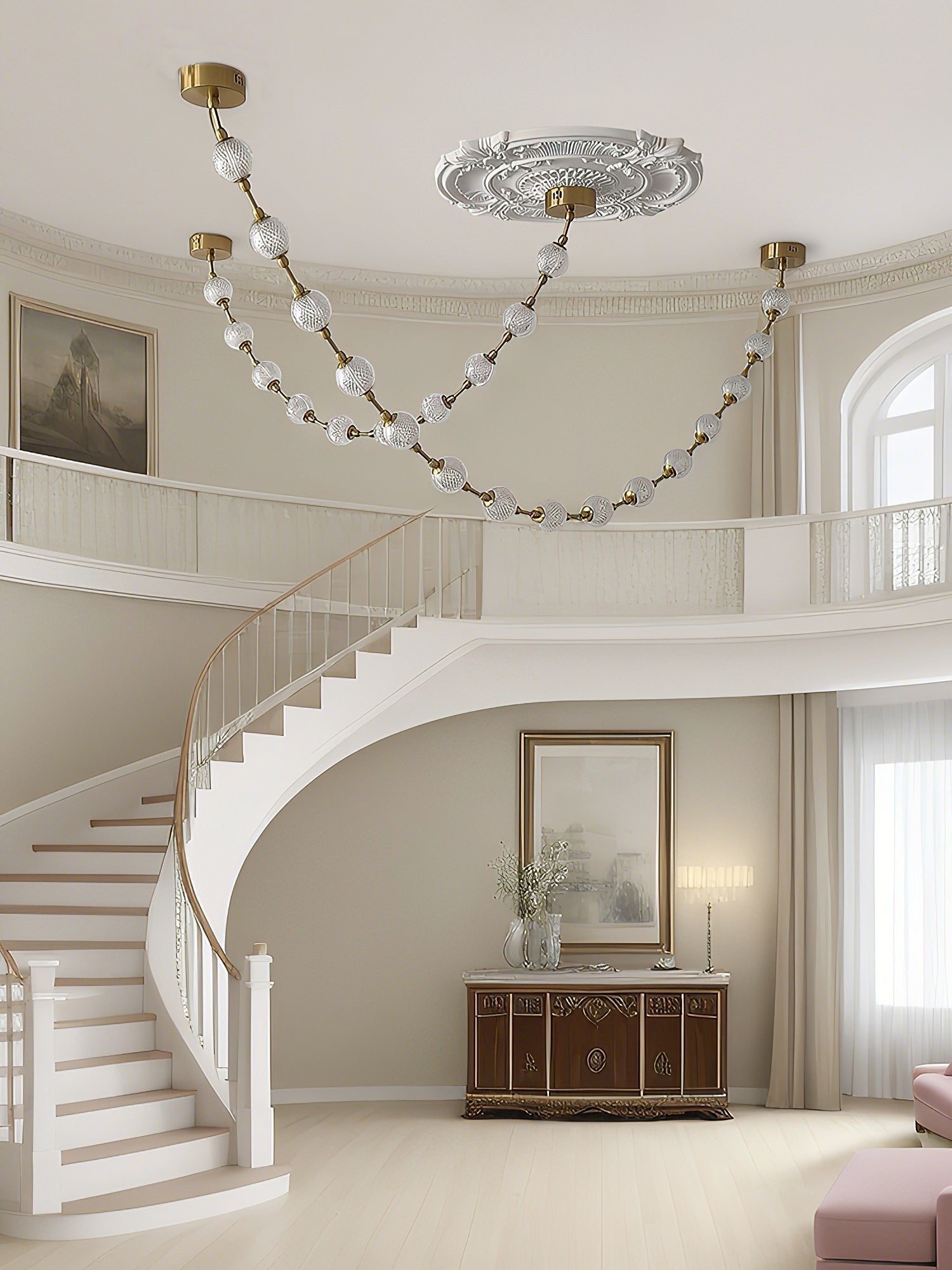 Lindencourt Strand Necklace Chandelier