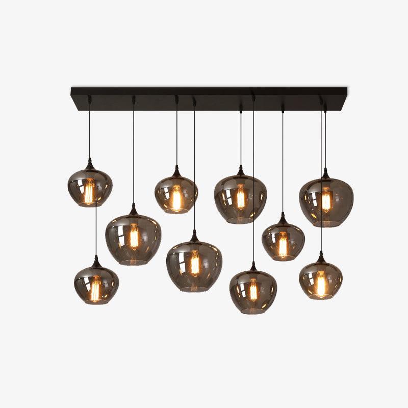 Talis Glass Industrial Chic Pendant Light