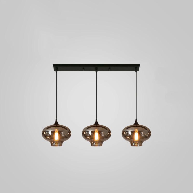 Talis Glass Industrial Chic Pendant Light