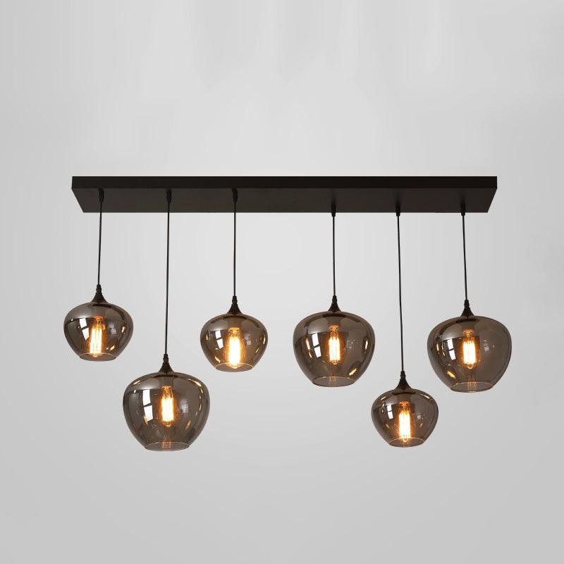 Talis Glass Industrial Chic Pendant Light