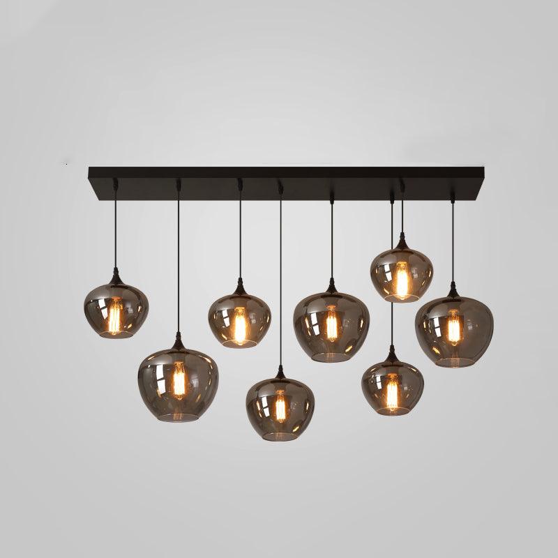 Talis Glass Industrial Chic Pendant Light