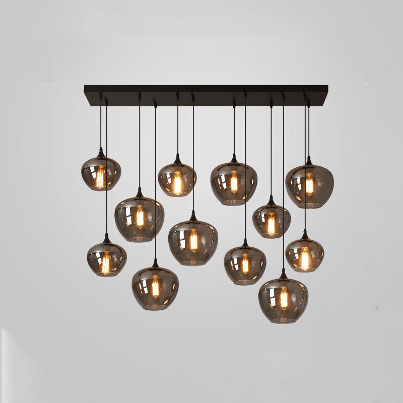 Talis Glass Industrial Chic Pendant Light
