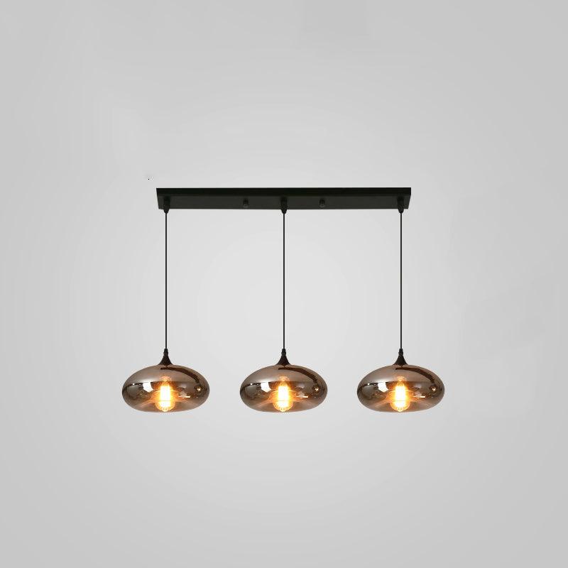 Talis Glass Industrial Chic Pendant Light