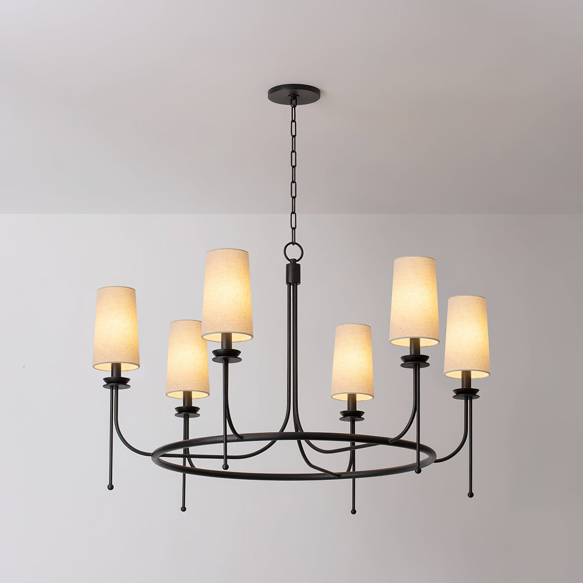 Wath Vintage Iron Chandelier