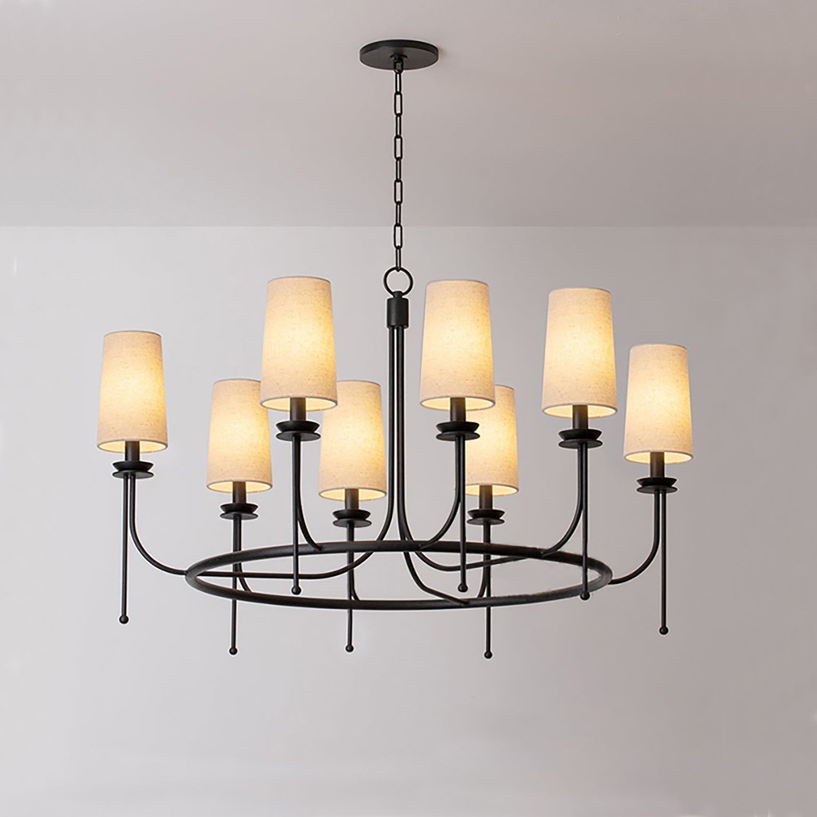 Wath Vintage Iron Chandelier