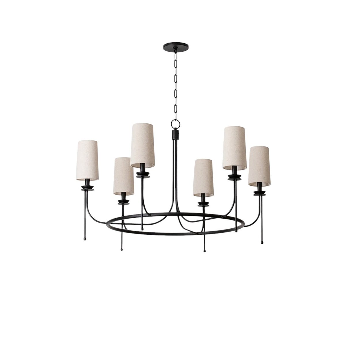 Wath Vintage Iron Chandelier