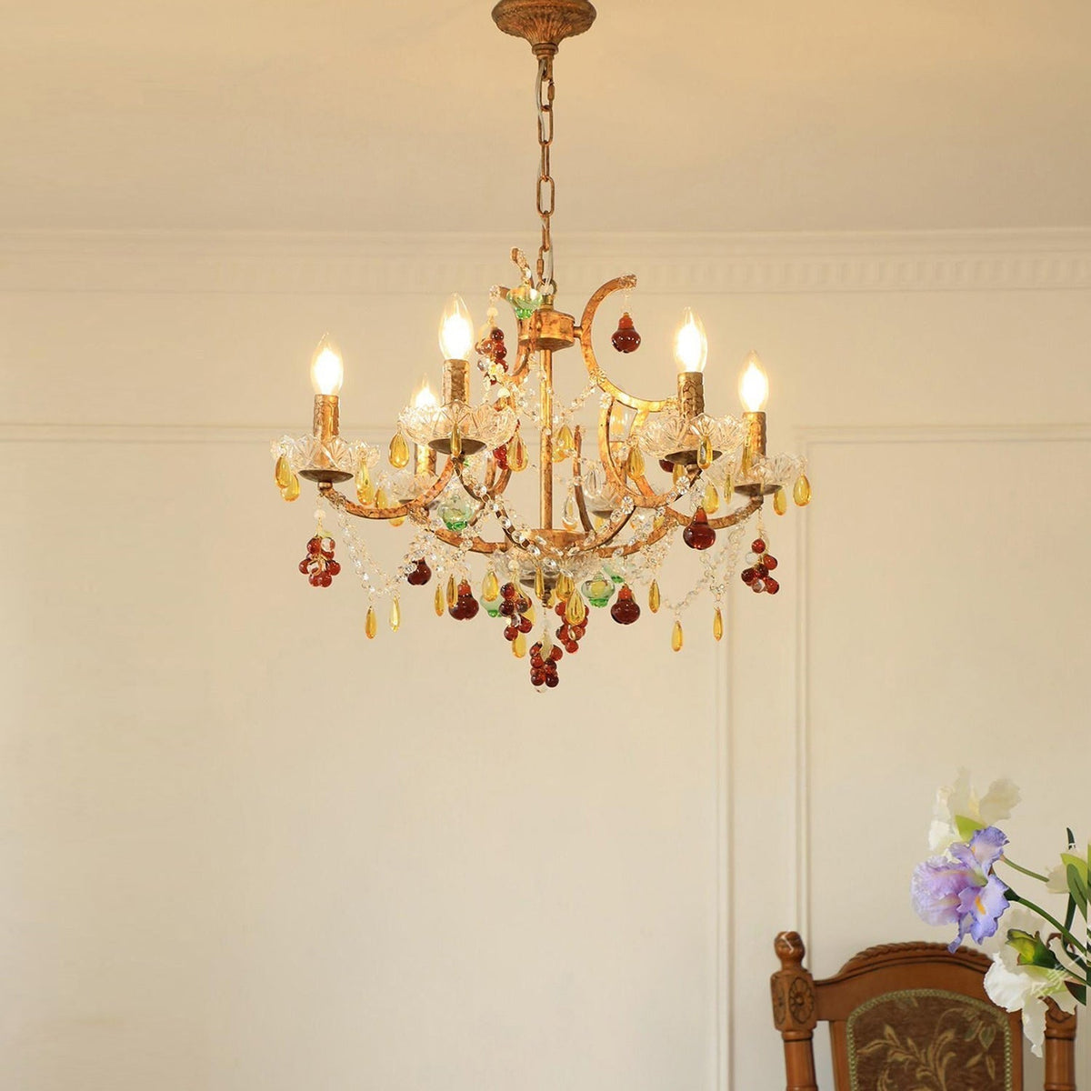 Garnet Chandelier
