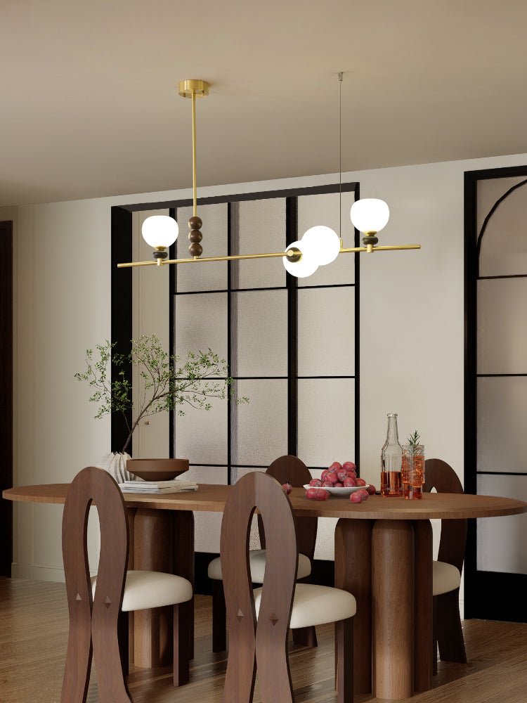 Sylivia Wood Vintage Pendant Light