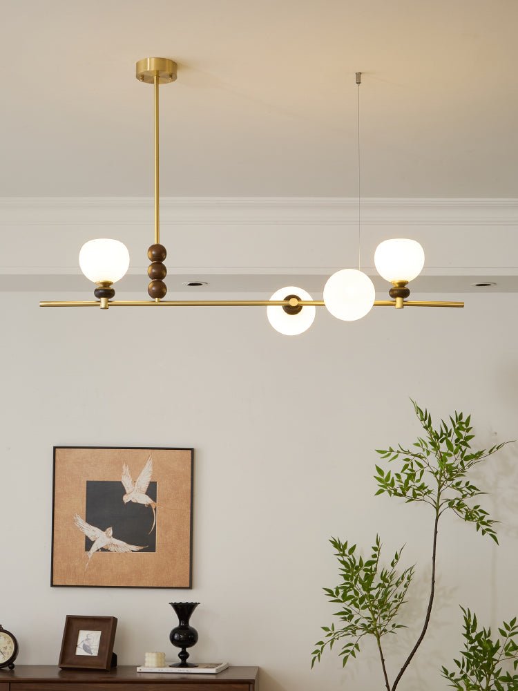 Sylivia Wood Vintage Pendant Light