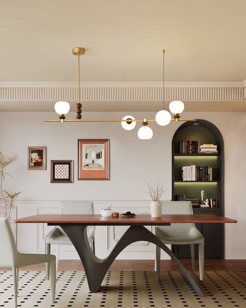 Sylivia Wood Vintage Pendant Light