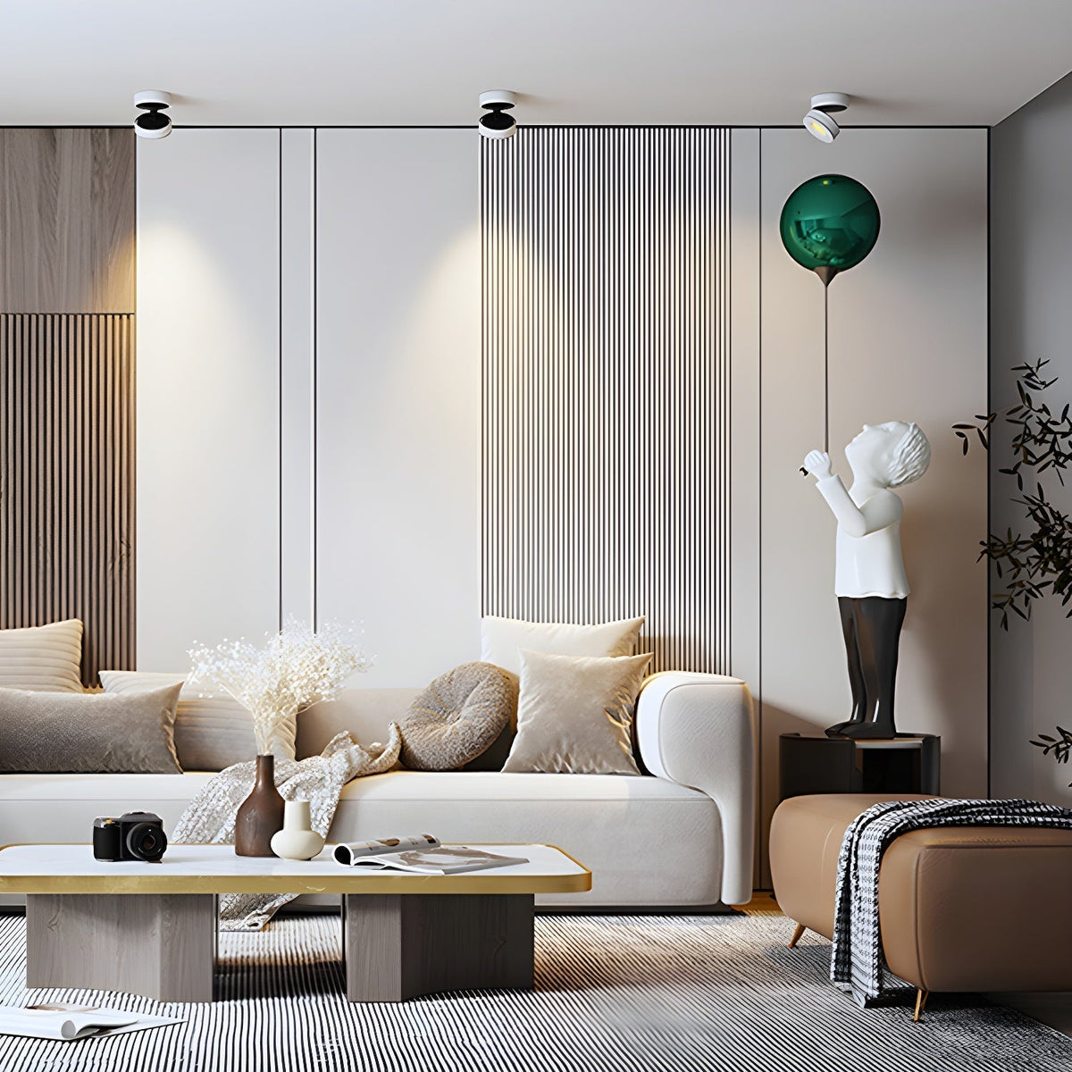Covena Modern Minimalist Adjustable Surface Downlight Ceiling lamp