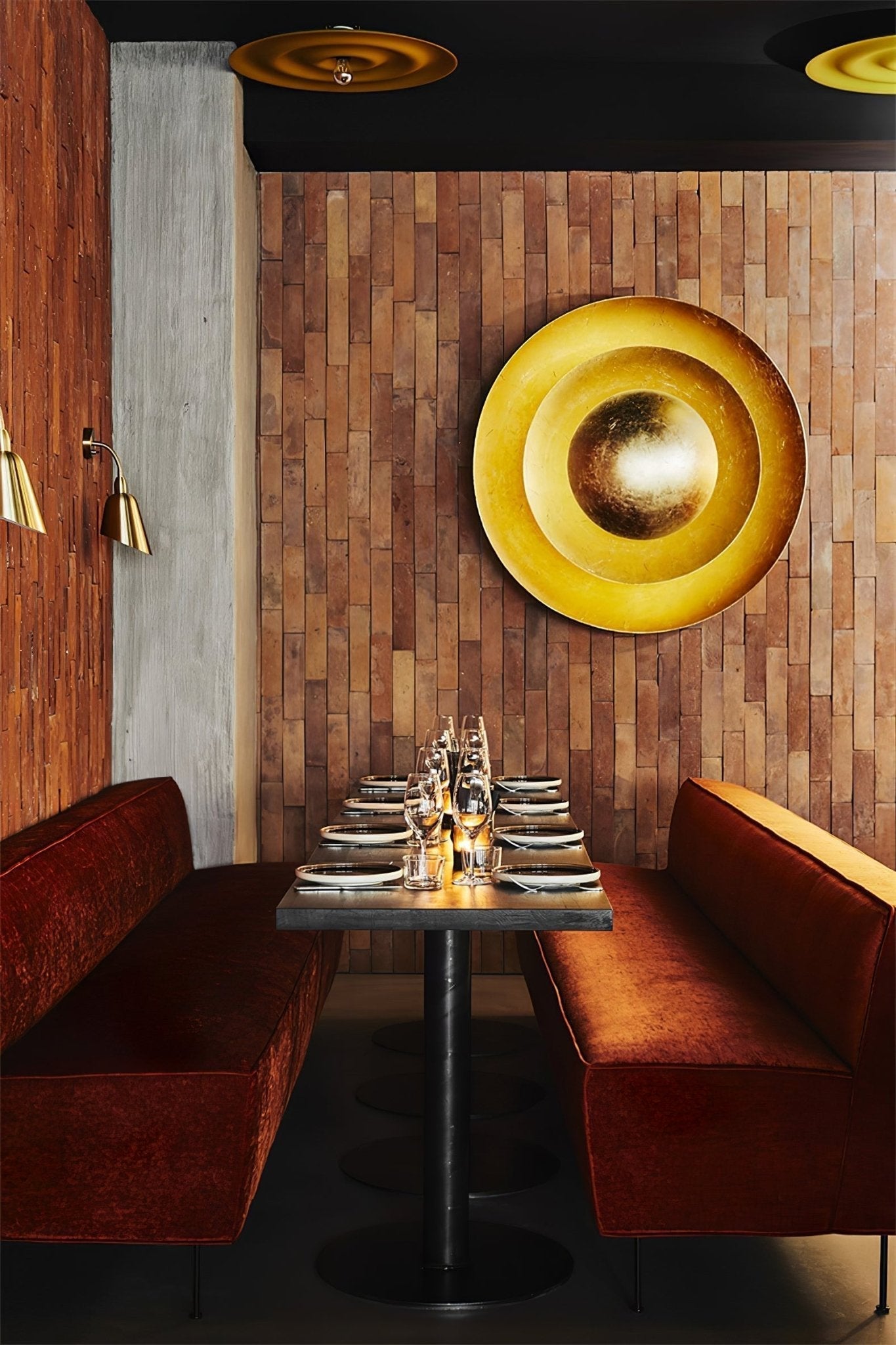 Solaris Vintage foil Wall Lamp