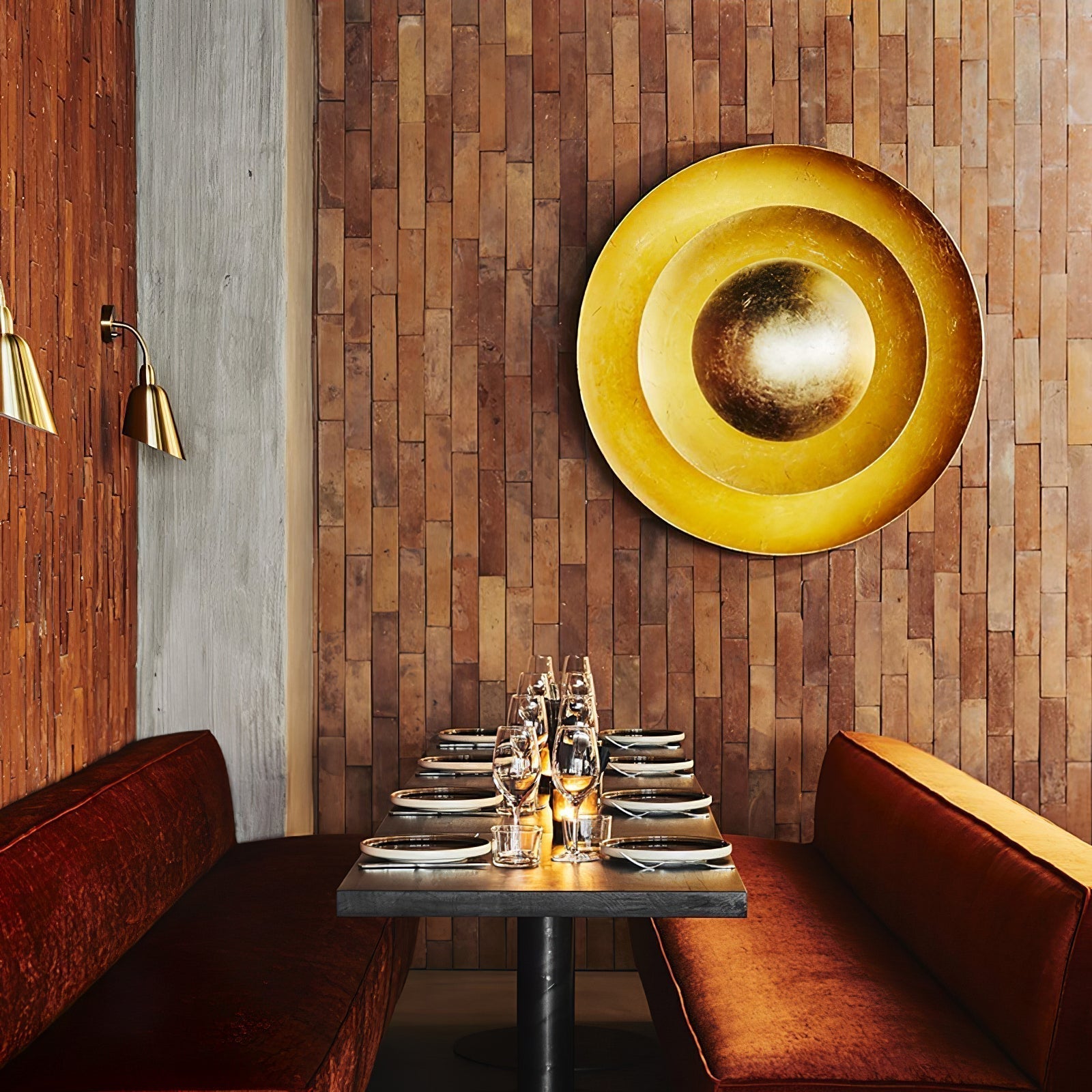 Solaris Vintage foil Wall Lamp
