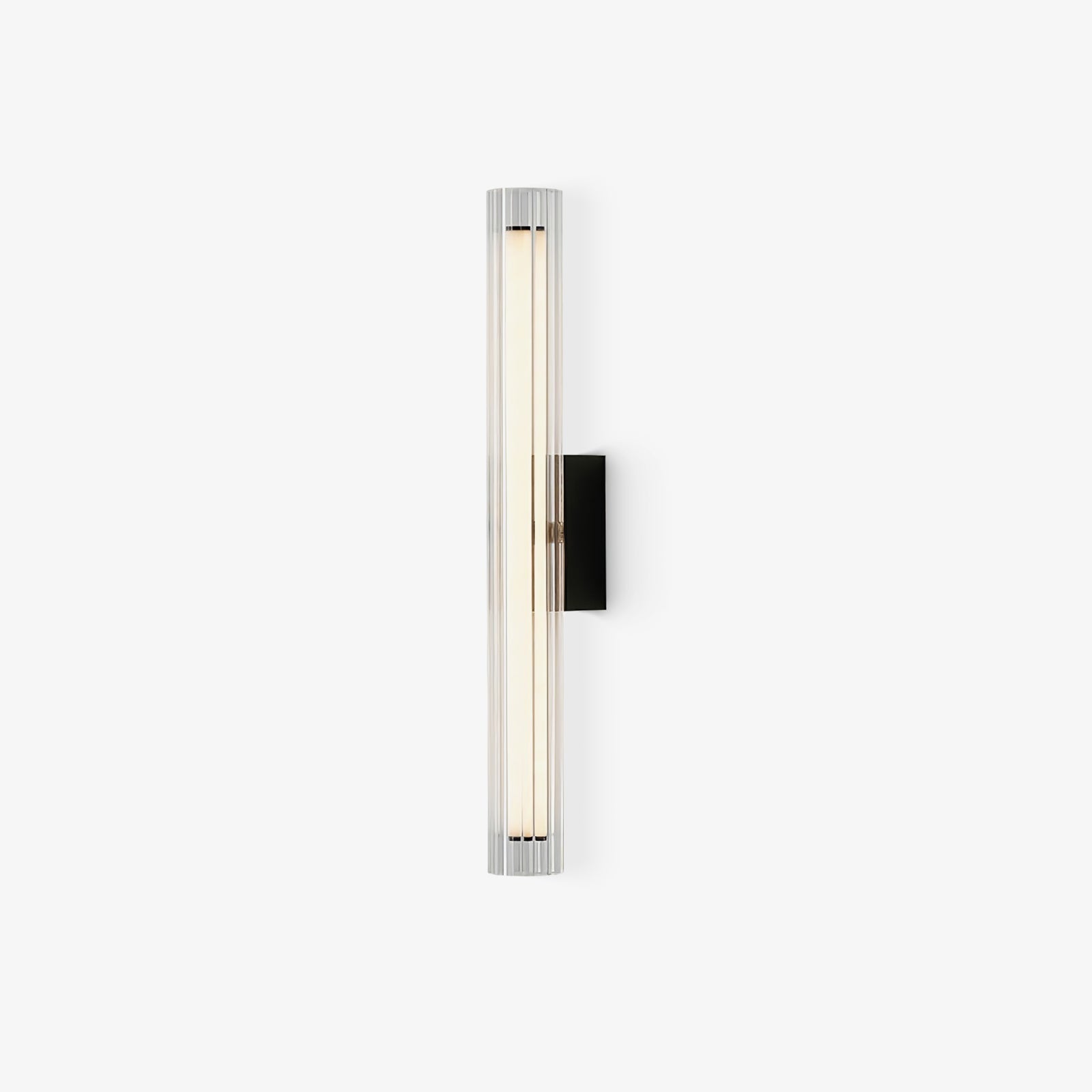 Corv Glass Contemporary Wall Lamp