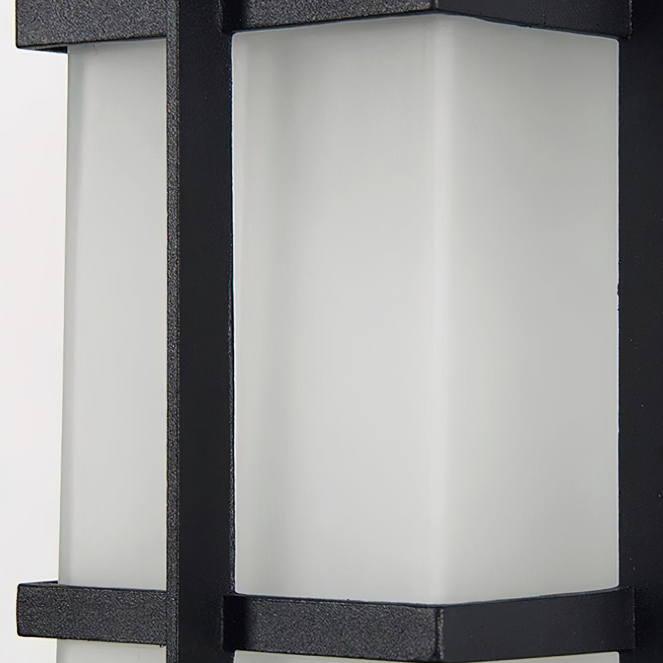 Madison Unique Glass Lantern Outdoor Wall Lamp