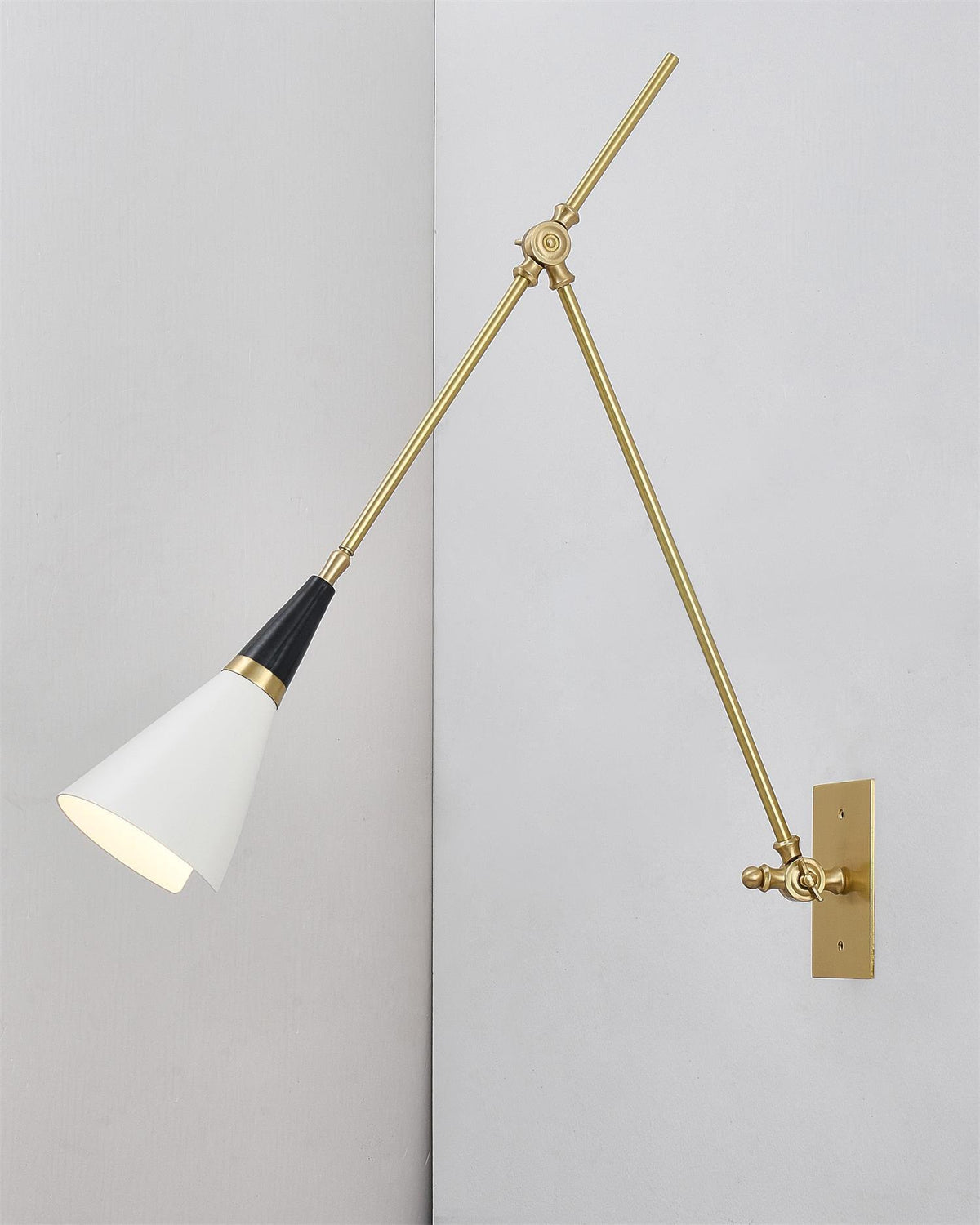 Isro Vintage Industrial Glass Wall Lamp