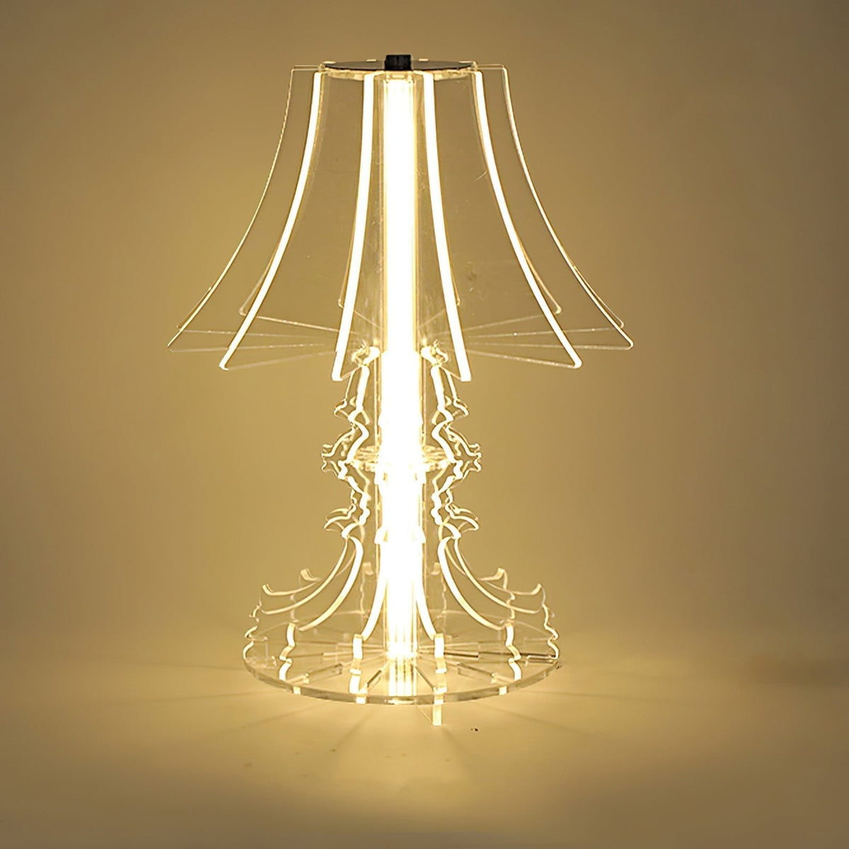Elmariel Sculptural Acrylic Table Lamp