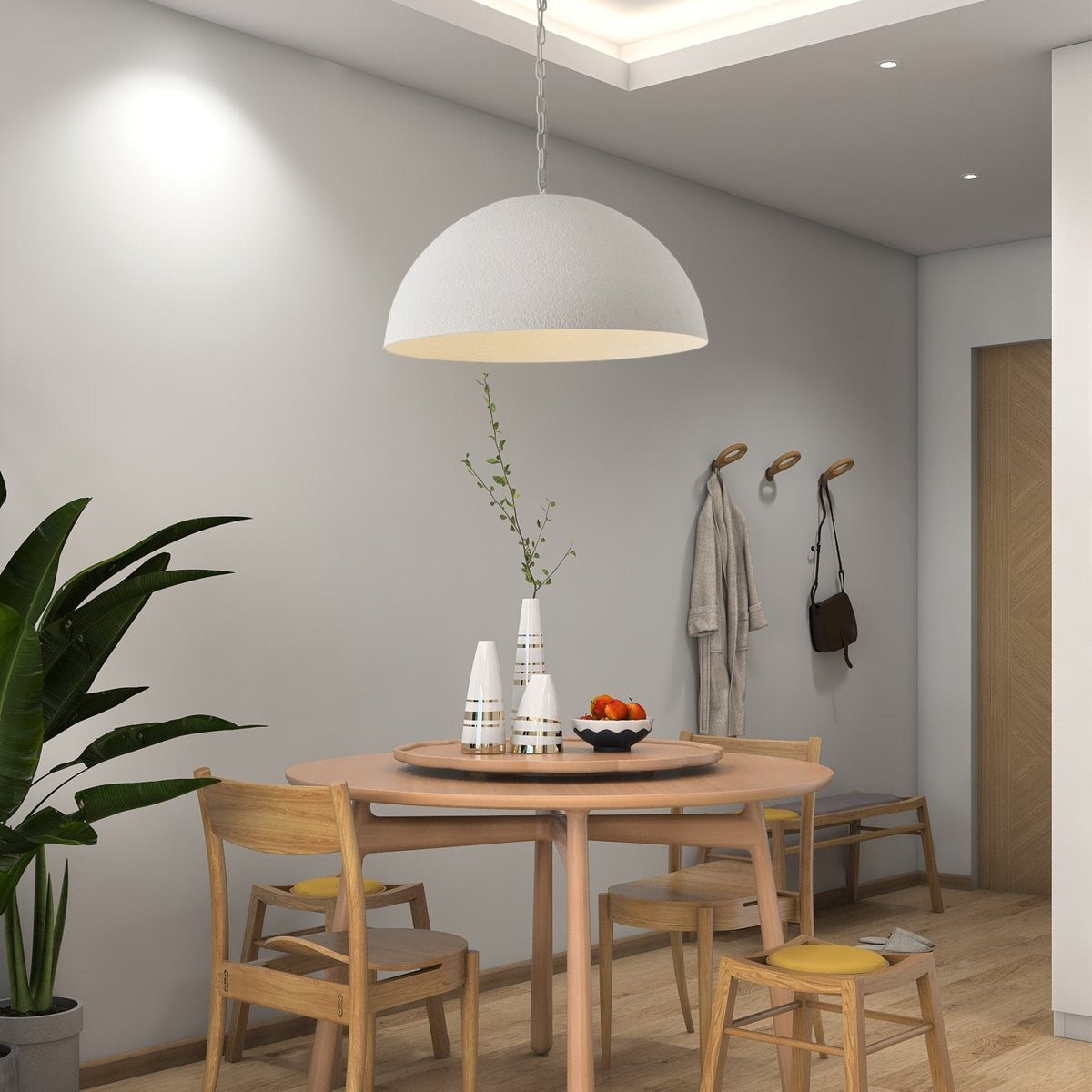 Evsola Modern Minimalist Dome Pendant Lamp