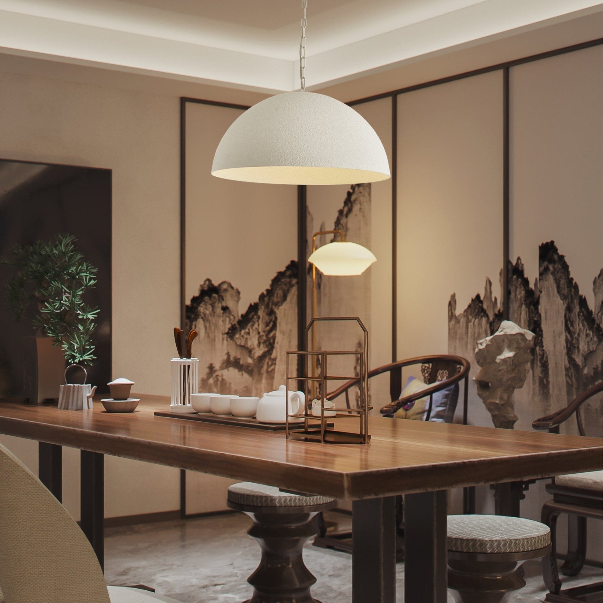Evsola Modern Minimalist Dome Pendant Lamp